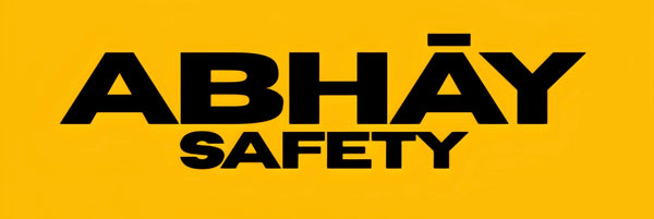 ABHÉY Safety logo on a yellow background